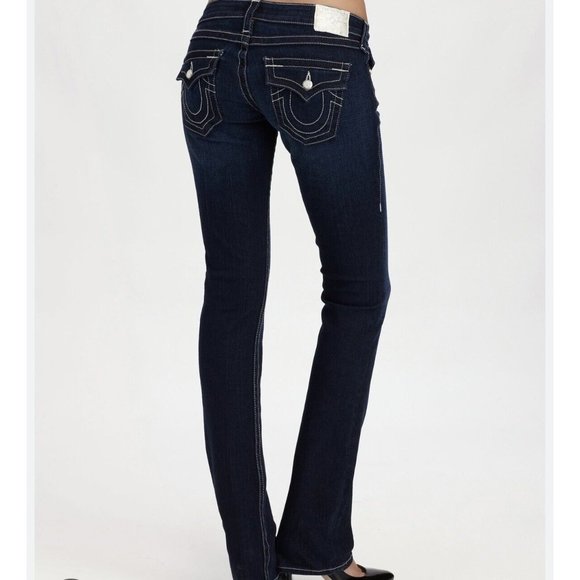 True Religion Indigo Boot Cut Jeans - Picture 1 of 6